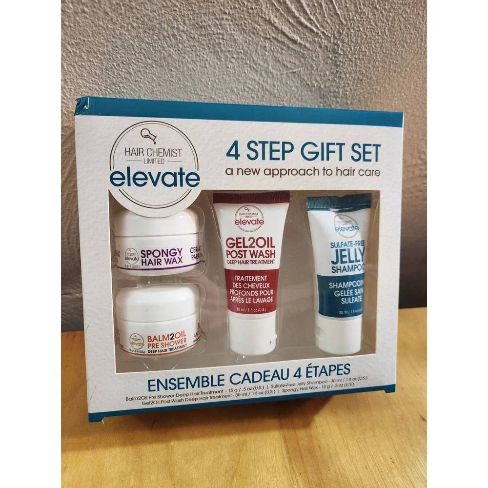 Hair Chemist Limited Elevate‎ 4 Step Gift Set NEW